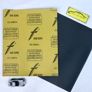 Daesung Sandpaper 400 CW Abrasive Paper Waterproof Sand Scrub Paper 23cm x 28cm Sand Paper