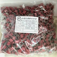 Capacitor Capacitor Milar 104 400V, Milar100N 400V. Per 1,000Pcs