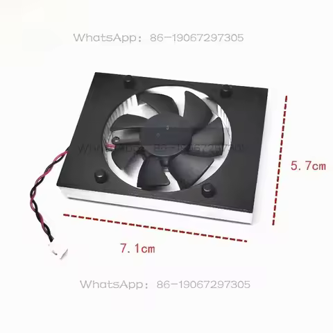 Suitable for GT730 Bright Machine Graphics Card Radiator Silent Fan