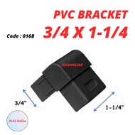 aluminium 3/4 X 1-1/4 two way PVC Outer Corner Hollow Bracket Code 016