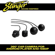 Stinger 360° Car Camera With 3D View Ahd 1080 For Android Player