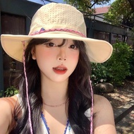 Quick-Drying Breathable Big Brim Bucket Hat Women/Summer Fashion Outdoor Hiking Hat Sunshade Sunscre