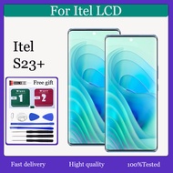 Original AMOLED For itel S23 + LCD Display Touch Screen Replacement