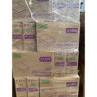 (250pcs MURAH) TEKA A500 A650 A750 A1000 PP RECTANGULAR CONTAINER BEKAS DESSERT