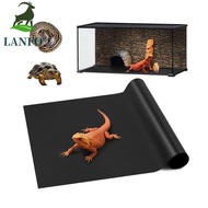 LANFO Reptile Carpet, EVA Waterproof Reptile Cage Mat, Reptile Cage Accessories Non-Adhesive Foldabl