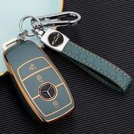 Benz Car C-Class E-Class GLC300L/260L/e300l/E260 Keychain E350/A200 Key Cover Case