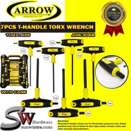 ARROW 7Pcs T-Handle Torx Key Wrench T-Handle Torx Key Set Torx Key Wrench Set AHK3068