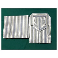 Cotton Patient Clothes Patient Clothes Psychiatric Hospital Patient Clothes Blue White Stripes Long 
