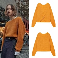 Front Knot Knit Sweater 80087