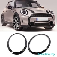 MEET for MINI F55 F56 F57 13-17 51712355791 51712355798 Jet Black Head Lamp Trim Ring