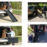 Foldable Dog Climbing Ladder Car Anti-slip Dog Ramp Pet Climbing Ladder