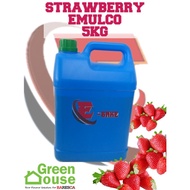 STRAWBERRY EMULCO 5KG | HALAL | PERASA STRAWBERRY BERWARNA 5KG