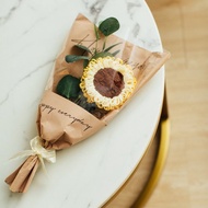 【DIY】俄羅斯刺繡材料包. 小後院陽光向日葵. 毛線刺繡