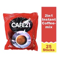 Cafe 21 2in1 Instant Coffeemix 300g (12g x 25 sticks)