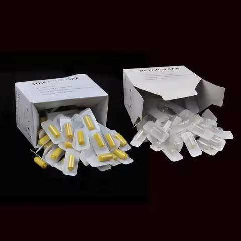 100PCS Heparin Cap for Animals IV Catheters Cannulas Heparin Caps For Dog Cat Pet Veterinary Supplie