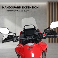 Handguard Extension For HONDA NX400 NX500 NX 400 500 2024+ Motorcycle Handguard Hand Guard Wind Defl