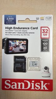 SanDisk 高耐用 microSDHC 記憶卡 32GB kodak相機仔都用到