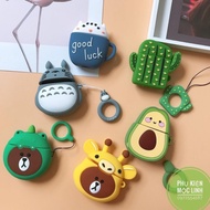 Airpod 1 2 Case for airpods i11 i12 i18 i100 wireless headphones... cute