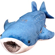 Big Blue Whale Plush Toy Ocean Whale Doll Ragdoll Pillow Whale Shark Doll