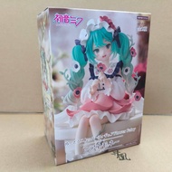 [Okayama Toy Tangled] FURYU Hatsune Miku Silver Lotus Elf Instant Noodle Cover Scenery Doll
