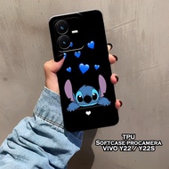 HP Latest Vivo Y22 / Y22S Case - Leviora Case - Fashion Stitch Case - Vivo Y22 / Y22S Softcase - Pro