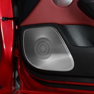 Interior Door Speaker Decoration Cover Trim Compatible with KIA Stinger 2018  2019 2020 2021 2022 LH