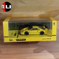 NEW TARMAC WORKS X IXO FERRARI F40 LM YELLOW TARMACWORKS SAFE PACKING