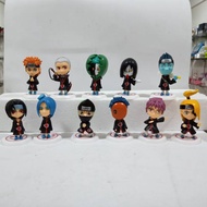 Figure set 11 naruto akatsuki member