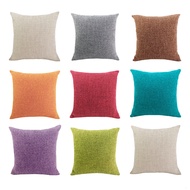 Big Faux ผ้าลินินปลอกเบาะรองนั่งนอร์ดิก Solid หมอนอิงกรณี60x6 0ซม./65x65/70x70 Vintage โซฟาตกแต่งบ้า