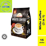 Kluang Mountain Cap Televisyen White Coffee 3 in 1/2 in 1 (15 sticks x 1 pack) Instant Coffee