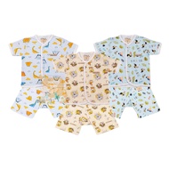 Super Smooth!! Chiyo Short Shirt Suit Button Front Bus & Shorts size S M L (4-36 Months)