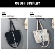 4GL Black Black Tote Bag Sling Bag Women Tote Bag Canvas Tote Bag Tote Bags Totebag Student Tote Bag