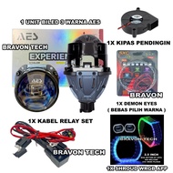 Biled Projector AES Turbo Se Experience Plus 3 Colors ALL WHEATHER 3 Color Gen 3 AES Turbo Se Upgrad