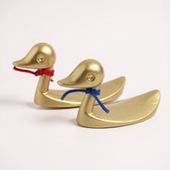 [2Pcs Gift Set] Golden Mandarin Duck Chopstick Rest Magnet Home Decor | Made in Korea | Symbol of Lo