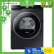 Samsung 9.0KG With Ai Control Heat Pump Front Load Dryer DV90T6240LB/FQ (Black)