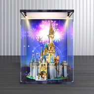 [Display Box] Acrylic Display Box Suitable for Lego 43222 Cinderella Castle Model Transparent Box Fi