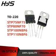 10PCS  STP75NF75 P75NF75 STP80NF70 P80NF70 STP100N8F6 P100N8F6 STP110N8F6 P110N8F6 TO-220 Brand new 