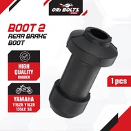 50C-F5937-00 Yamaha Y16 Y15 135LC FI V8 5S 5 Speed Rear Caliper Boot Getah Brake Belakang