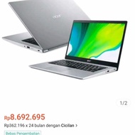 Laptop Acer Aspire Baru masih segel Hadiah 