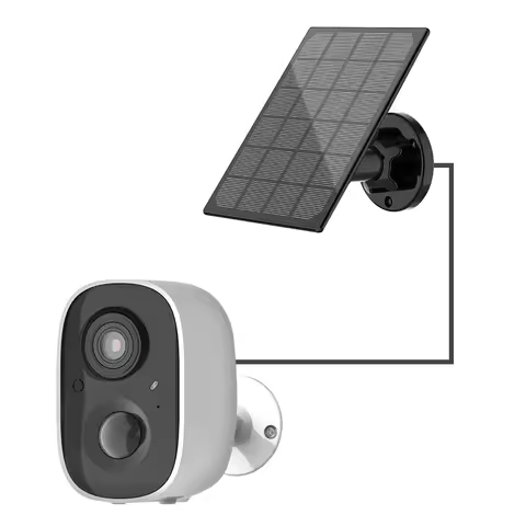 2MP 1080P O-Kam Solar Power Low Comsunption WIFI IP Camera Wire-Free Full Color AI Humanoid Detectio