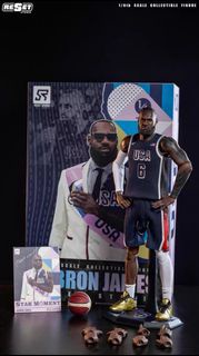 [快貨] Reset Studio 1/6 LeBron James 勒布朗詹姆斯 奧運套裝 可動人偶模型