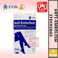 EVIN ANTI-EMBOLISM STOCKINGS 18MMHG TED STOCKINGS XS/S/M/L/XL