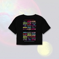 Croptee Coldplay Music of the Spheres | Coldplay Band Croptee | Coldplay Croptop | Crop Top t-shirt 
