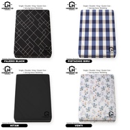 Homegift.id Zippered Foam Mattress Cover 70X180X15 - 70X180X20