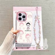 GANTUNGAN Small Cherry Ball Cute Jelly 2 In 1YANG Vivo V60 Lite Y05 V70 Fe Y21D Y400 Y29 5G Y19S Pro