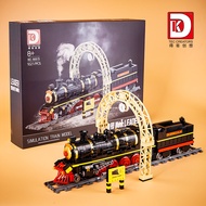 Deke Creative 80015 Leader No. Steam Train Building Block Assembly Model Toy Gift