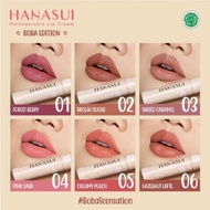 Hanasui matte lipcream/ hanasui boba Lipstick