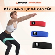 TOPBODY premium butt training fabric resistance band, elastic resistance band for buttocks, legs and