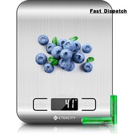 Etekcity Food Kitchen Scale, Digital Grams and Ounces, 11lb | Tare function, ideal for baking, weigh