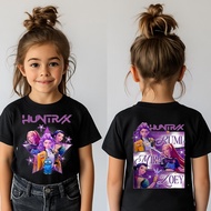ฮาโลวีน เสื้อยืดเด็ก🎃เสื้อฮาโลวีน Huntrix เสื้อผีสิง Demon Hunter เสื้อเด็ก Demon Hunter เสื้อของขวั